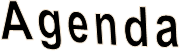 Agenda